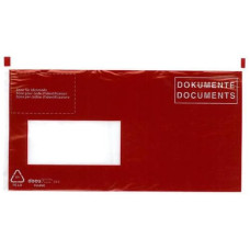 Büroline Dokumententasche C6/5 Rot, 250 Stück