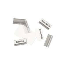 DURABLE Dokumentenhalter Reiter Transparent, 10 Stück