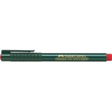 Faber-Castell Fineliner Finepen 1511 Faserschreiber 0.4 mm, Rot Faber-Castell Fineliner Finepen 1511 Faserschreiber 0.4 mm, Rot