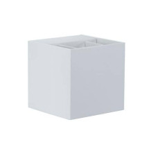 Paulmann Wandleuchte Cybo 8 x 8 cm, 2 x 3 W, 2700 K, Weiss