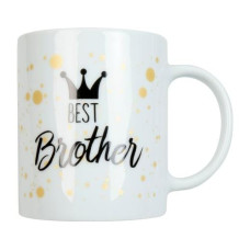 Könitz Kaffeetasse Best Brother 300 ml, 1 Stück, Weiss Könitz Kaffeetasse Best Brother 300 ml, 1 Stück, Weiss