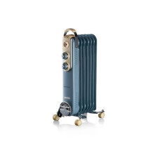 Ariete Ölradiator Vintage-Linie ARI-837BL, Blau, 1500 W