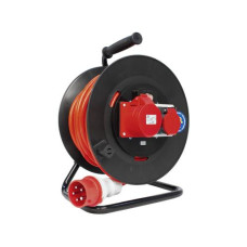 STEFFEN Kabelrolle GR1 33 m CEE16/5 + T25, Schwarz STEFFEN Kabelrolle GR1 33 m CEE16/5 + T25, Schwarz