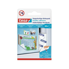 tesa Doppelseitige Klebepads für transparente Flächen