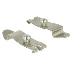 Delock Hutschienenhalter Montageset für 8er & 12er Patchpanele