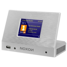 Noxon Netzwerk-Audioplayer A120+ Silber