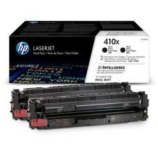 HP Toner Nr. 410X (CF410XD) Black 2er-Pack