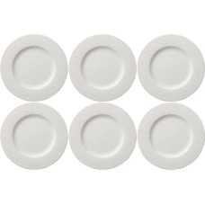 Villeroy & Boch Frühstücks- & Dessertteller Manufacture Rock 6 Stück, Weiss Villeroy & Boch Frühstücks- & Dessertteller Manufacture Rock 6 Stück, Weiss