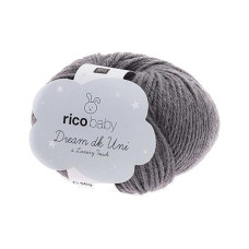 Rico Design Wolle Baby Dream Uni dk 50 g Anthrazit