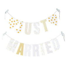 Rico Design Girlande Just Married 3 m, Mehrfarbig Rico Design Girlande Just Married 3 m, Mehrfarbig