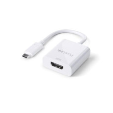 PureLink Adapter USB Type-C - HDMI 4K/60Hz, Weiss, Premium PureLink Adapter USB Type-C - HDMI 4K/60Hz, Weiss, Premium