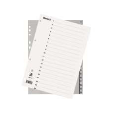 Biella Register A4 1-20 mit Indexblatt Biella Register A4 1-20 mit Indexblatt