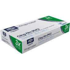 Toppits Frischhaltefolie Wrapmaster PVC 45 cm 3 Stück, Transparent Toppits Frischhaltefolie Wrapmaster PVC 45 cm 3 Stück, Transparent