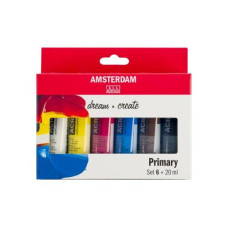 Amsterdam Acrylfarbe Primary 6 Tuben à 20 ml Amsterdam Acrylfarbe Primary 6 Tuben à 20 ml