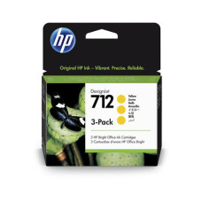 HP Tinte Nr. 712 (3ED79A) Yellow (3er-Pack)