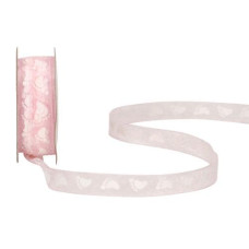 Spyk Geschenkband Baby 10 mm x 4 m, Rosa