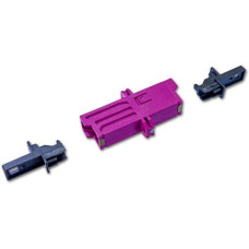 Lightwin LWL-Kupplung LSH(E2000)-LSH (E2000), simplex, Multimode OM4 Lightwin LWL-Kupplung LSH(E2000)-LSH (E2000), simplex, Multimode OM4