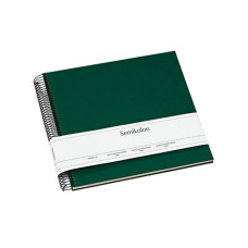 Semikolon Fotoalbum 23 x 24.5 cm Dunkelgrün, 40 cremeweisse Seiten