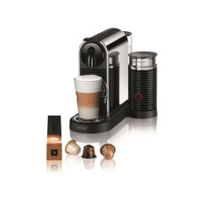 De'Longhi Kaffeemaschine Nespresso CitiZ Platinum&Milk EN330.M Silber