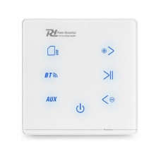 Power Dynamics Verstärker Pro Powerline A50W 2x 20W, Weiss