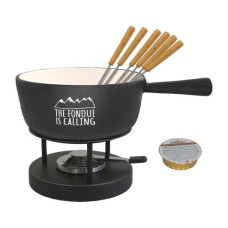 Heidi Cheese Line Käsefondue-Set The Fondue is calling 9 Teile, Schwarz Heidi Cheese Line Käsefondue-Set The Fondue is calling 9 Teile, Schwarz