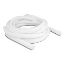 Delock Geflechtschlauch Selbstschliessend 5 m x 19 mm Weiss Delock Geflechtschlauch Selbstschliessend 5 m x 19 mm Weiss