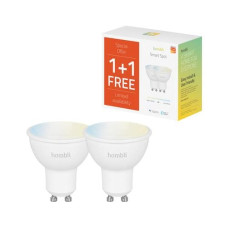 hombli Leuchtmittel Smart Spot, GU10, 4.5 W, CCT, 1+1 Pack