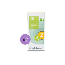 Simplehuman Müllbeutel 4 l, 30 Stück Simplehuman Müllbeutel 4 l, 30 Stück