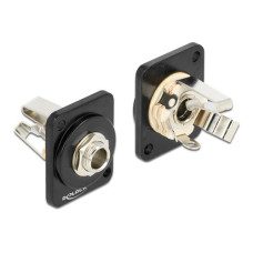 Delock Modul D-Typ 6.35 mm 3 Pin Buchse zu Lötanschluss Delock Modul D-Typ 6.35 mm 3 Pin Buchse zu Lötanschluss
