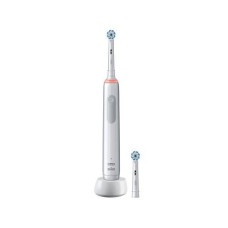 Oral-B Rotationszahnbürste Pro 3 3000 Sensitive Clean, Weiss