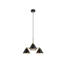 Markslöjd Pendelleuchte Klint, 4 x E14, max. 40W, Schwarz/Antique