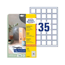 Avery Zweckform QR Code Etiketten 35 x 35 mm, Weiss, 875 Stück Avery Zweckform QR Code Etiketten 35 x 35 mm, Weiss, 875 Stück