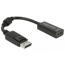 Delock Adapter Displayport - HDMI Schwarz Delock Adapter Displayport - HDMI Schwarz