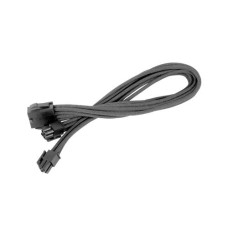 SilverStone Stromverlängerungskabel 8Pin - 4+4Pin EPS Schwarz