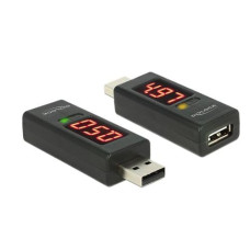 Delock Strommessadapter USB-A Stecker - USB-A Buchse