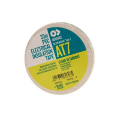 Advance Isolierband AT7 19 mm x 33 m, Weiss