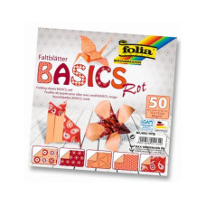 Folia Faltblätter Basics Rot Folia Faltblätter Basics Rot