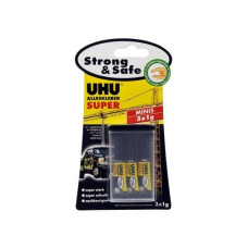 UHU Alleskleber Super Strong & Safe 1 Stück, Transparent UHU Alleskleber Super Strong & Safe 1 Stück, Transparent