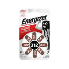 Energizer Hörgerätebatterie 312 8 Stück