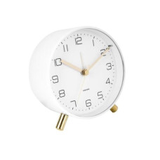 KARLSSON Klassischer Wecker Lofty Weiss KARLSSON Klassischer Wecker Lofty Weiss