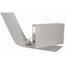 Biella Ordner Strong A4 quer 8 cm, Grau