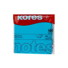 Kores Notizzettel 7.5 x 7.5 cm, Neonblau Kores Notizzettel 7.5 x 7.5 cm, Neonblau