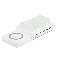 Delock Ladestation 41450 mit Wireless Charger Delock Ladestation 41450 mit Wireless Charger