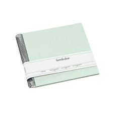 Semikolon Fotoalbum 23 x 24.5 cm Moos, 40 cremeweisse Seiten