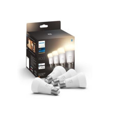 Philips Hue Leuchtmittel White, 9 W, E27, 4 Stück, Bluetooth