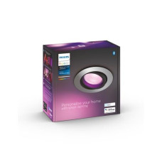 Philips Hue Einbauspot White & Color Ambiance, Centura, Silber, Rund Philips Hue Einbauspot White & Color Ambiance, Centura, Silber, Rund