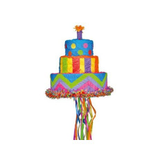 Amscan Pinata Torte, Mehrfarbig