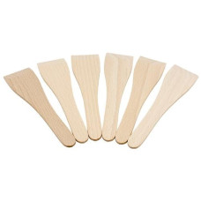 Kadastar Raclette-Spachtel 6 Stück, Hellbraun