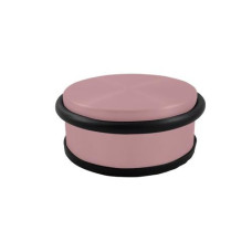 HSI Hermann Schwerter Iserlohn Türsicherung Puck flach, Edelstahl, Ø 95 mm, Rosa