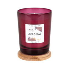 AVA & MAY Duftkerze Bordeaux 180 g